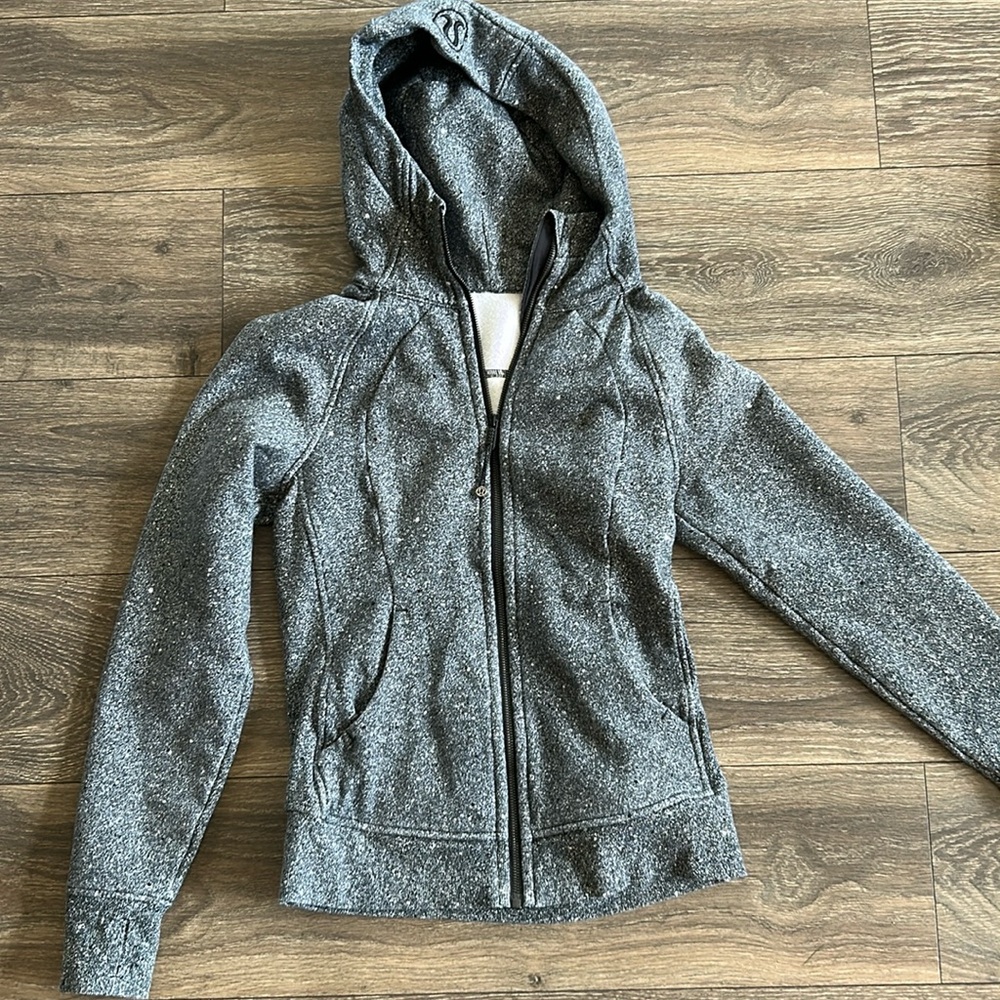 Lululemon Gray Zip up Sweatshirt